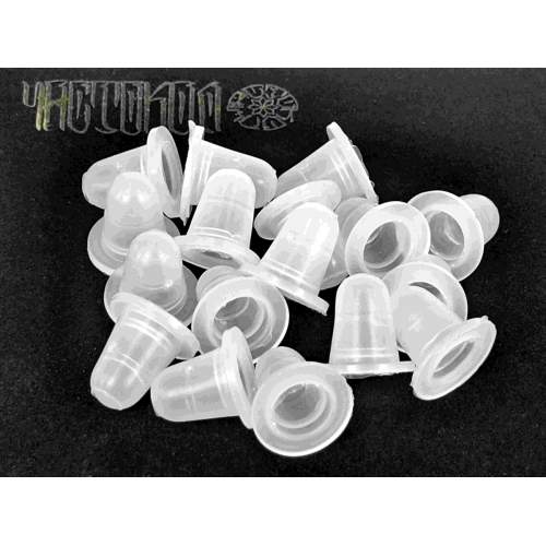 Силиконовые колпачки  8 мм. 100 штук