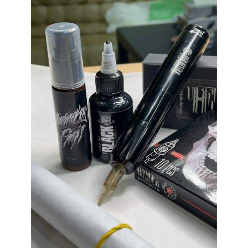 "MAX pro" Набор для татуажа и тату.